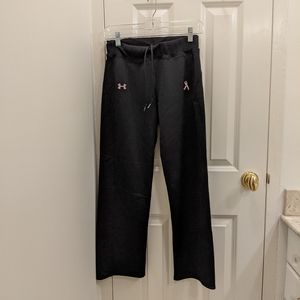 Breast Cancer Awareness Under Armour sweatpants